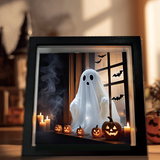 Maxbell Halloween Sign Horror Atmosphere Supplies Decorations for Table Shelf Indoor
