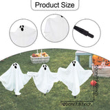 Maxbell 3 Pieces Halloween Ghost Stake Set Holiday Home Graveyard Scene Garden Stake