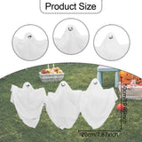 Maxbell 3x Halloween Ghost Stakes Set Patio Creepy Decorative Home Lawn Garden Stake