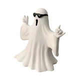 Maxbell Ghost Statue Horror Halloween Ghost Figurine for Party Garden Indoor Outdoor Glasses Ghost
