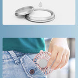 Maxbell USB Fan Small Personal Fan Nursery Dorm Hiking Mini Portable Fan Light Green