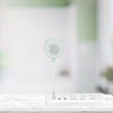 Maxbell USB Fan Small Personal Fan Nursery Dorm Hiking Mini Portable Fan Light Green