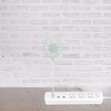 Maxbell USB Fan Small Personal Fan Nursery Dorm Hiking Mini Portable Fan Light Green