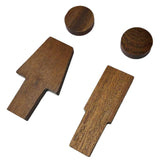 Maxbell 2x 3D Restroom Signs Bathroom Signs for Commercial Door or Wall Restaurant
