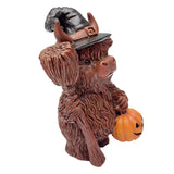 Maxbell Animal Statue Unique Table Decor Halloween Decor for Indoor Living Room Home 7cmx6cmx10cm Highlanding Cattle