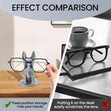 Maxbell Eyeglass Holder Display Rack Home Decor Eyeglass Keeper for Women Men Family