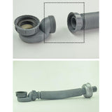Maxbell Flexible Tub Drain Anti Odor U Shape Drainage Pipe for Sink Restroom Kitchen