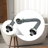 Maxbell Flexible Tub Drain Anti Odor U Shape Drainage Pipe for Sink Restroom Kitchen