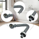 Maxbell Flexible Tub Drain Anti Odor U Shape Drainage Pipe for Sink Restroom Kitchen