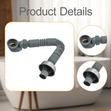 Maxbell Flexible Tub Drain Anti Odor U Shape Drainage Pipe for Sink Restroom Kitchen