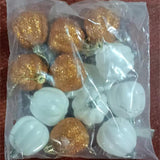 Maxbell 12x Pumpkin Hanging Ornaments Party Supplies for Holiday Home Indoor Outdoor