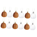 Maxbell 12x Pumpkin Hanging Ornaments Party Supplies for Holiday Home Indoor Outdoor