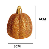 Maxbell 12x Pumpkin Hanging Ornaments Party Supplies for Holiday Home Indoor Outdoor