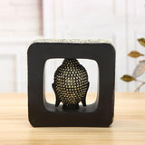 Maxbell Buddha Head Statue Resin Buddhist Sculpture for Living Room Table Decoration