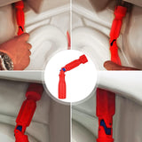 Maxbell Toilet Seat Repair Wrench Easy Loosening Nonslip Handle Handheld 17/13/10 mm