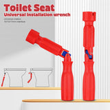 Maxbell Toilet Seat Repair Wrench Easy Loosening Nonslip Handle Handheld 17/13/10 mm
