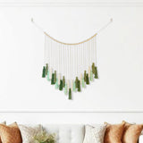 Maxbell Tassel Macrame Wall Hanging Tapestry Bohemian Chic for Bedroom Dorm Backdrop