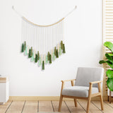 Maxbell Tassel Macrame Wall Hanging Tapestry Bohemian Chic for Bedroom Dorm Backdrop