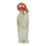 Maxbell Western Character Figurine Religious Sculpture for Desk Office Bedside Table 15cm Luminous