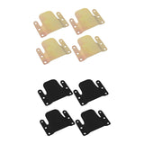 Maxbell 4 Pieces Sectional Couch Connectors Accessory for Living Room Bedroom Office Gold