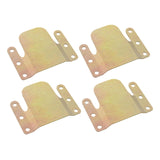 Maxbell 4 Pieces Sectional Couch Connectors Accessory for Living Room Bedroom Office Gold