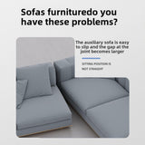 Maxbell 4 Pieces Sectional Couch Connectors Accessory for Living Room Bedroom Office Gold
