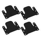 Maxbell 4 Pieces Sectional Couch Connectors Accessory for Living Room Bedroom Office Black
