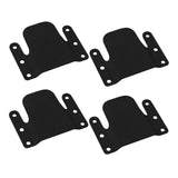 Maxbell 4 Pieces Sectional Couch Connectors Accessory for Living Room Bedroom Office Black
