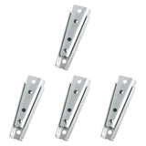 Maxbell 2 Pieces Sofa Armrest Connector Sofa Connectors Sturdy Accs Silver White