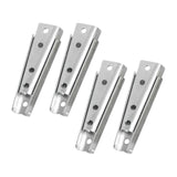 Maxbell 2 Pieces Sofa Armrest Connector Sofa Connectors Sturdy Accs Silver White