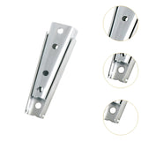 Maxbell 2 Pieces Sofa Armrest Connector Sofa Connectors Sturdy Accs Silver White