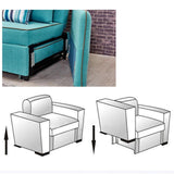 Maxbell 2 Pieces Sofa Armrest Connector Sofa Connectors Sturdy Accs Coloful