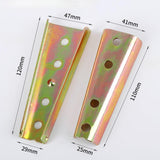 Maxbell 2 Pieces Sofa Armrest Connector Sofa Connectors Sturdy Accs Coloful