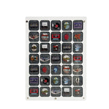 Maxbell Pin Collection Display Tabletop/Wall Board for Medals Enamel Pins Lapel Pins