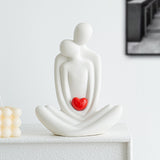 Maxbell Couple Sculptures Home Decorations Lover Statue for Office Shelf Living Room