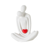 Maxbell Couple Sculptures Home Decorations Lover Statue for Office Shelf Living Room