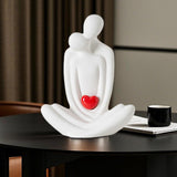 Maxbell Couple Sculptures Home Decorations Lover Statue for Office Shelf Living Room
