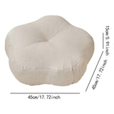 Maxbell Floor Pillow Small Gift Supportive Seating Cushion for Balcony Office Studio