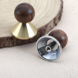 Maxbell Wooden Drawer Pulls Sturdy Furniture Hardware for Dresser Household Bathroom Silvery