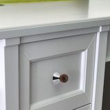 Maxbell Wooden Drawer Pulls Sturdy Furniture Hardware for Dresser Household Bathroom Silvery