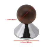 Maxbell Wooden Drawer Pulls Sturdy Furniture Hardware for Dresser Household Bathroom Silvery