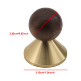 Maxbell Wooden Drawer Pulls Sturdy Furniture Hardware for Dresser Household Bathroom Gold