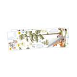 Maxbell Wall Sticker Cartoon Animals Wall Decal for Cabinet Children's Room Cupboard
