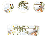 Maxbell Wall Sticker Cartoon Animals Wall Decal for Cabinet Children's Room Cupboard