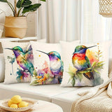 Maxbell 4x Throw Pillow Cover Soft Modern Pillow Case for Apartment Living Room Home