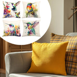 Maxbell 4x Throw Pillow Cover Soft Modern Pillow Case for Apartment Living Room Home