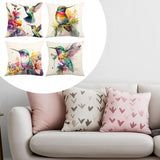 Maxbell 4x Throw Pillow Cover Soft Modern Pillow Case for Apartment Living Room Home