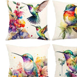 Maxbell 4x Throw Pillow Cover Soft Modern Pillow Case for Apartment Living Room Home