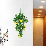 Maxbell Fake Lemon Decoration Wall Hanging Ornament for Farmhouse Indoor Living Room
