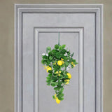 Maxbell Fake Lemon Decoration Wall Hanging Ornament for Farmhouse Indoor Living Room
